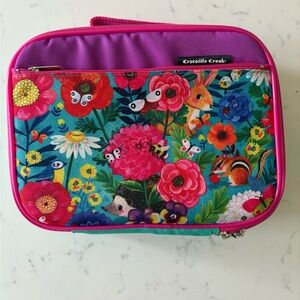 Kids Cute Floral Insulated Lunch Box & Sandwich Keeper- New!